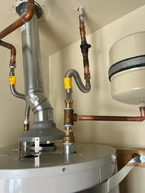 Water heater installation and plumbing repair in Zieglerville